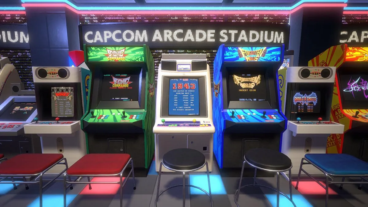 Capcom Arcade Stadium 1+2 Nintendo Switch Code
