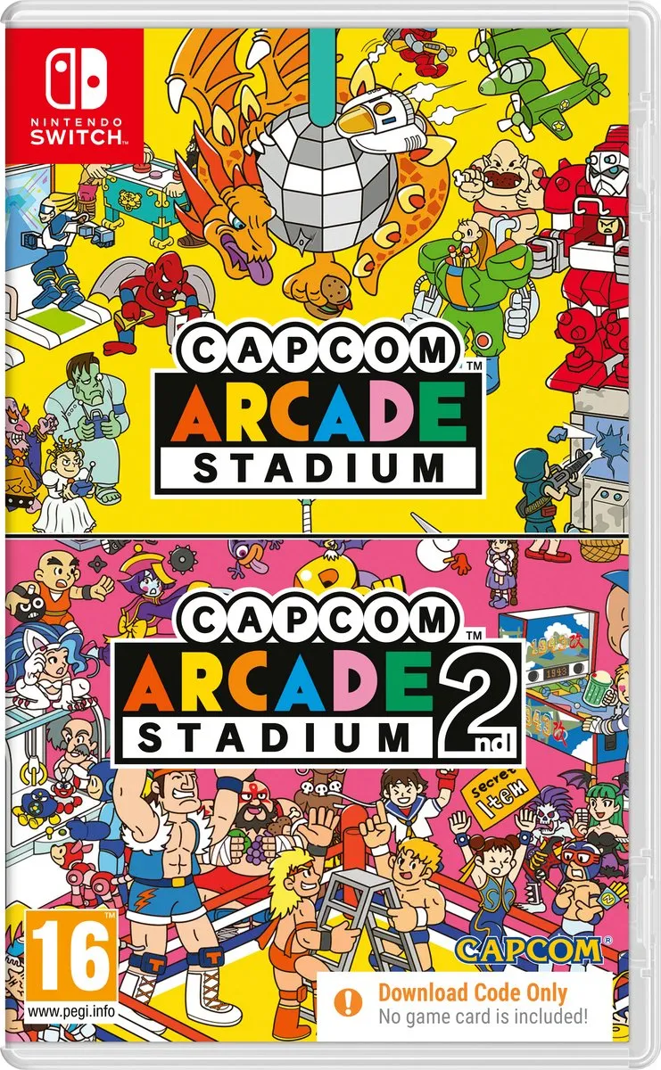 Capcom Arcade Stadium 1+2 Nintendo Switch Code