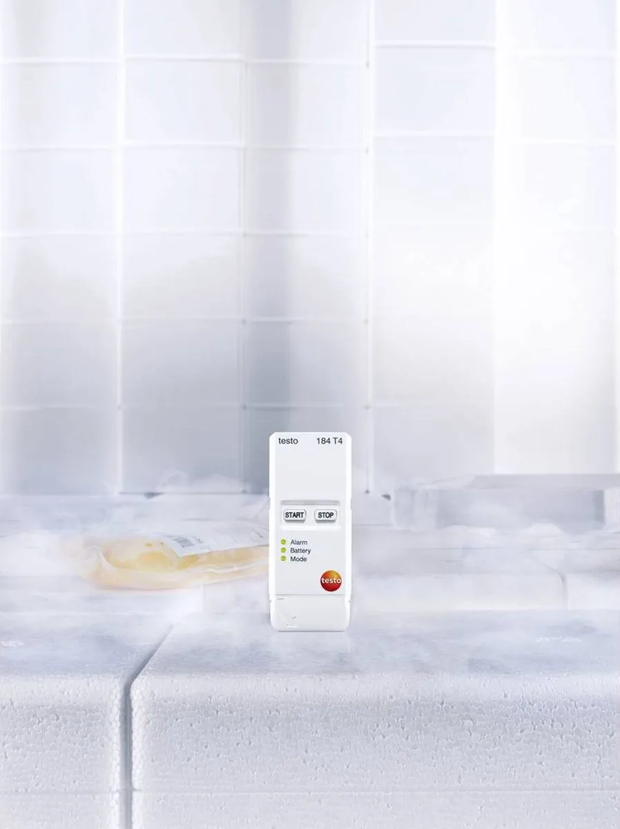 Testo 184 T4 Temperatuur Datalogger -80 tot +70°C