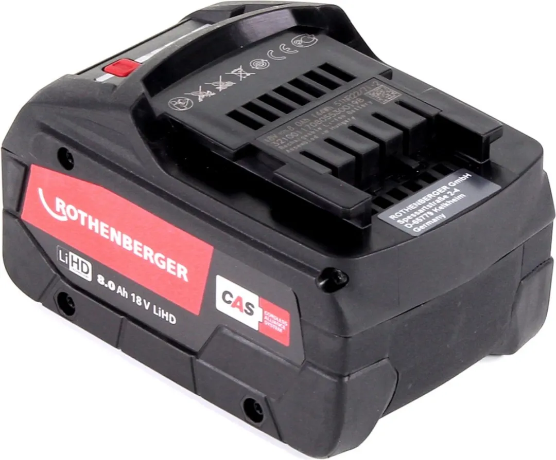 Rothenberger RO BP18/8 Li-HD Accu 18V 8.0Ah