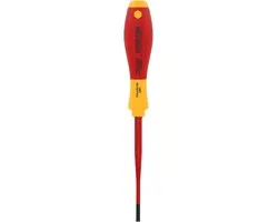 Wiha SoftFinish electric slimFix Schroevendraaier 4.0mm x 100mm - SL
