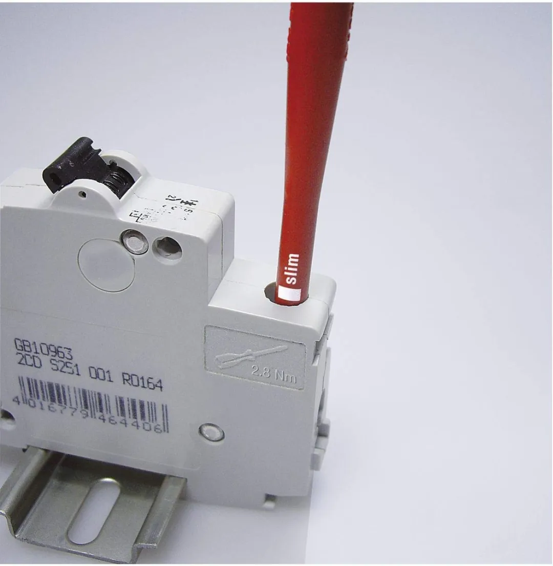Wiha SoftFinish electric slimFix Schroevendraaier 4.0mm x 100mm - SL
