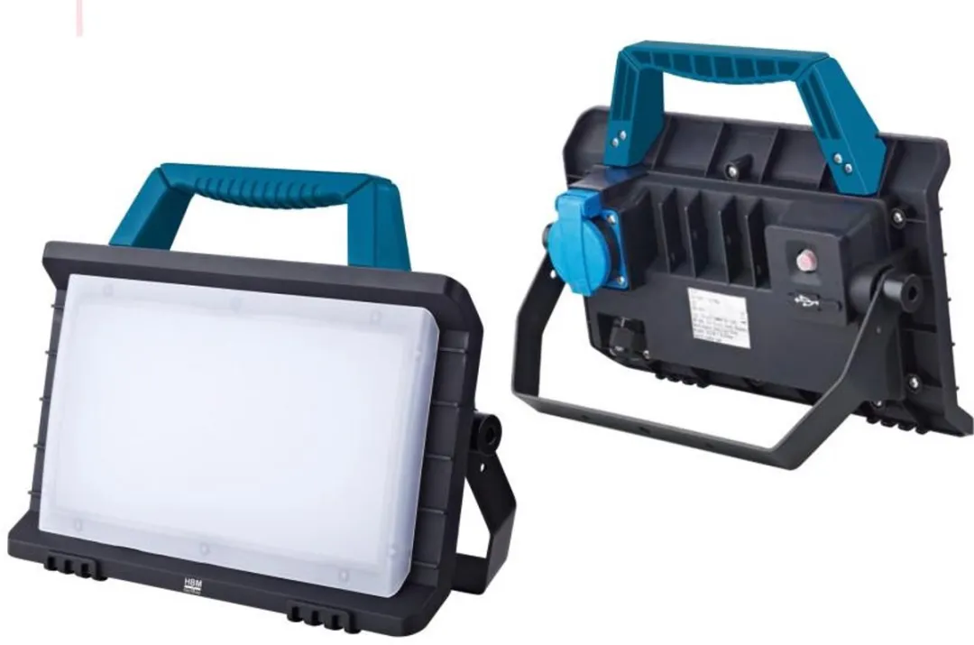 HBM LED Bouwlamp 50W 5500 Lumen - Zwart