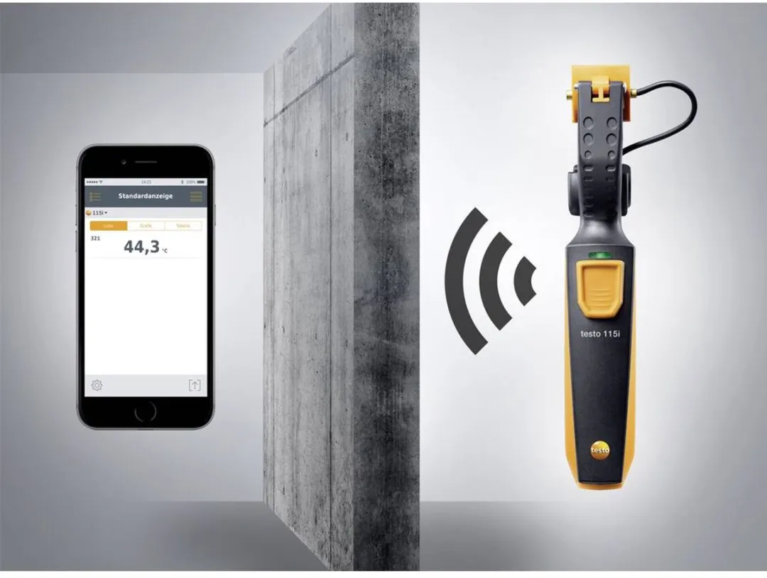 Testo 115i Temperatuurmeter -40 tot +150°C