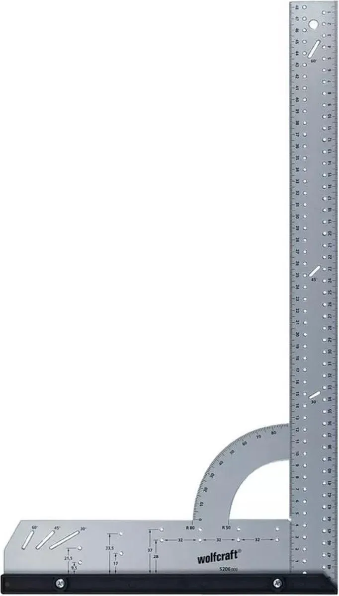 Wolfcraft Winkelhaak 500mm Metaal - 5206000