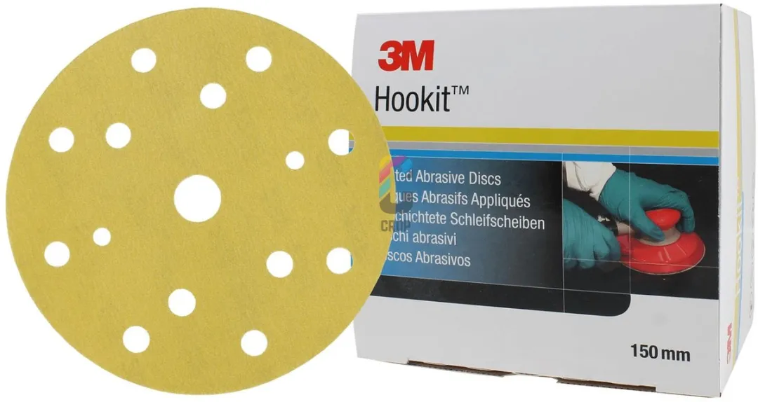 3M 50448 Hookit Schuurschijven 150mm P220 - 100 Stuks