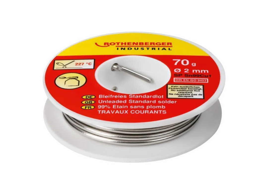 Rothenberger Standaard Soldeer 2mm - 70g