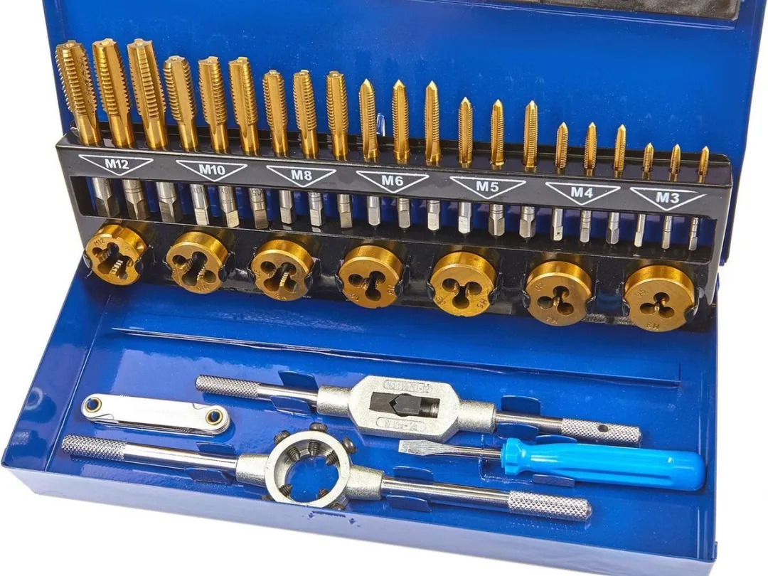 HBM 32-delige TIN M3-12 Tap & Snijset