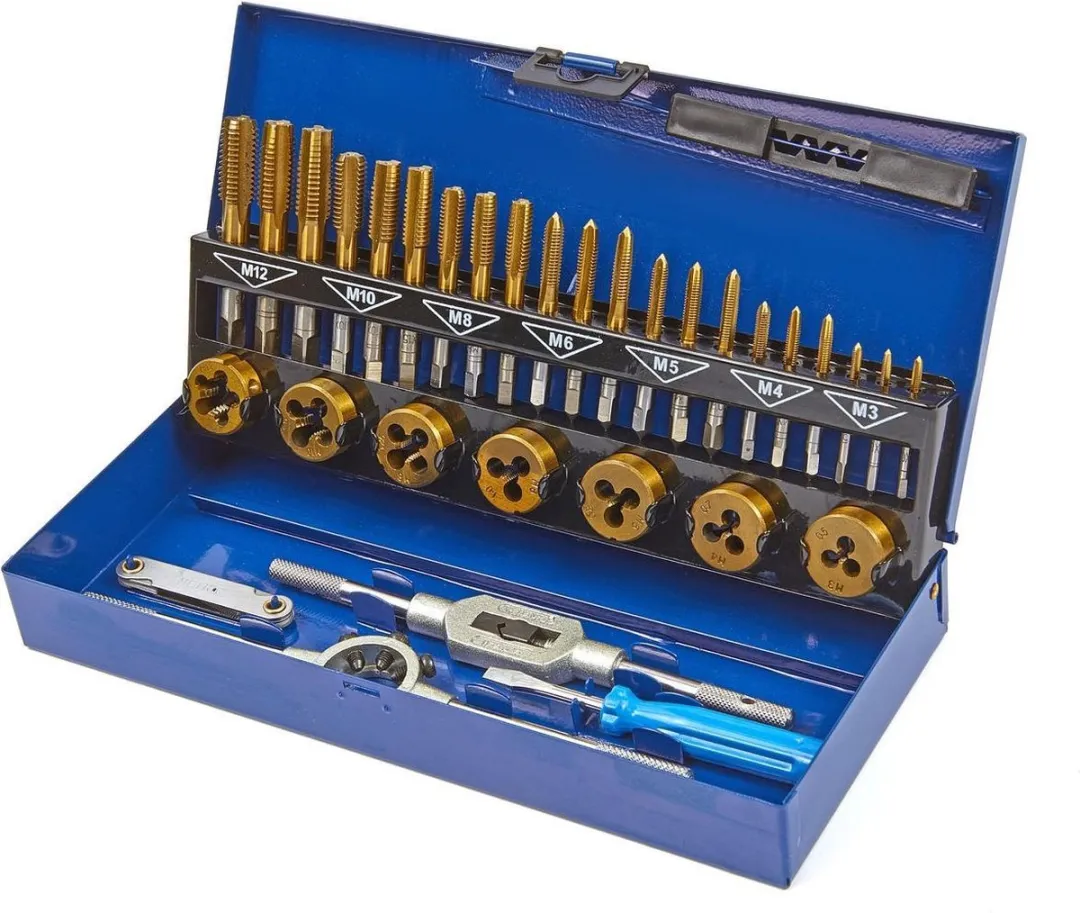 HBM 32-delige TIN M3-12 Tap & Snijset