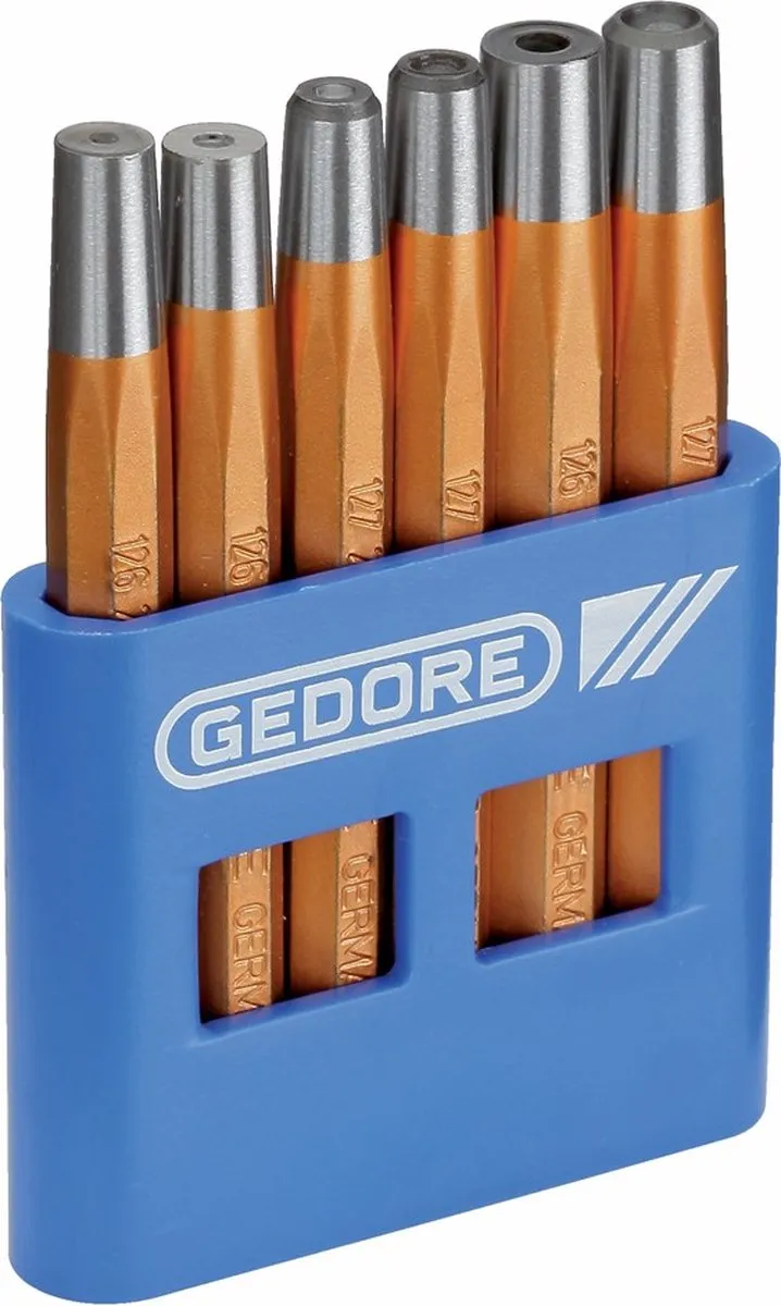 Gedore 125 B Snapper-doppelset 6-delig