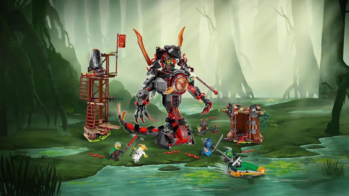 LEGO Ninjago 70626 De Komst van de Iron Doom - 6 Minifiguren