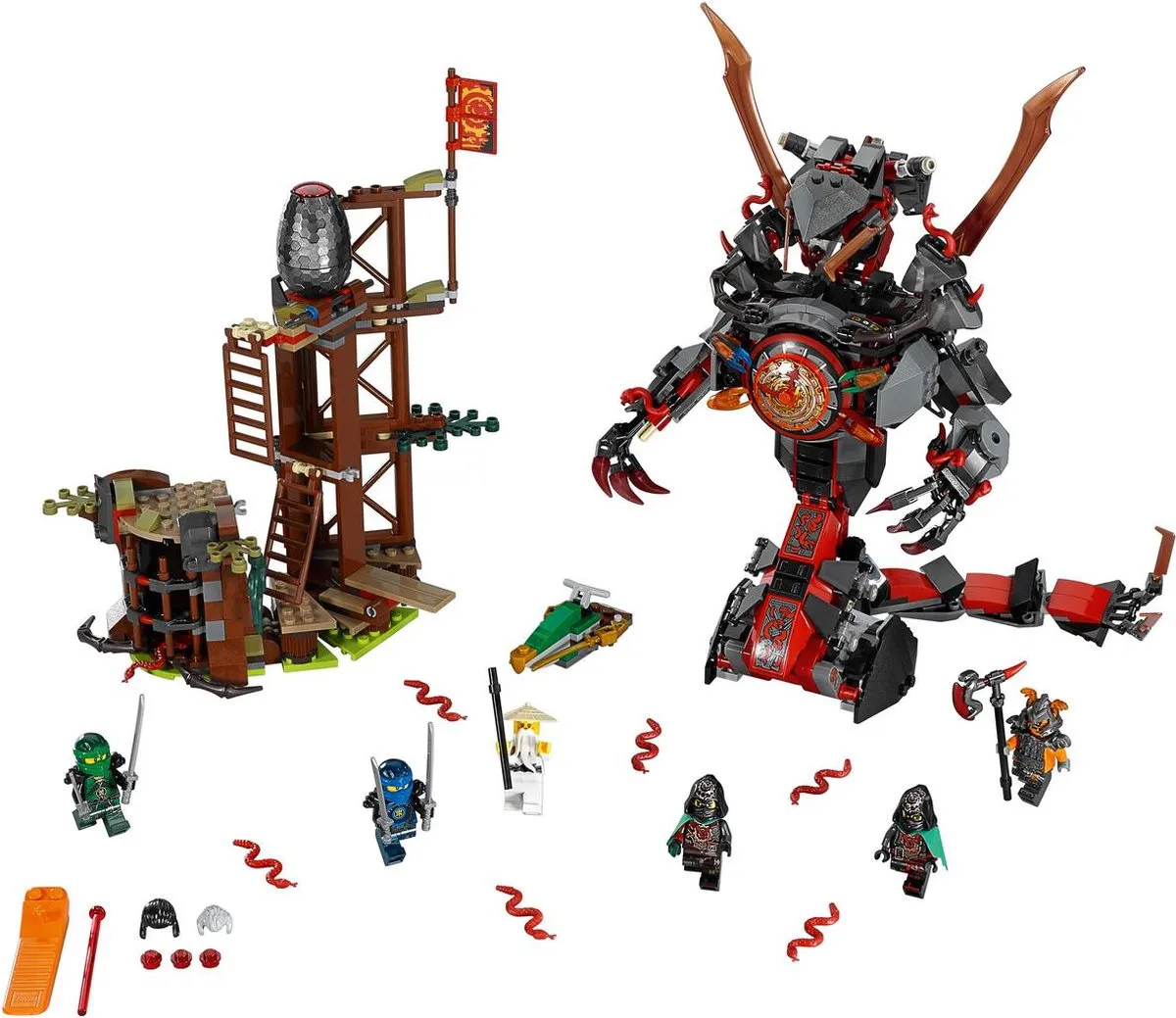 LEGO Ninjago 70626 De Komst van de Iron Doom - 6 Minifiguren