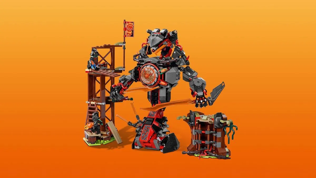 LEGO Ninjago 70626 De Komst van de Iron Doom - 6 Minifiguren