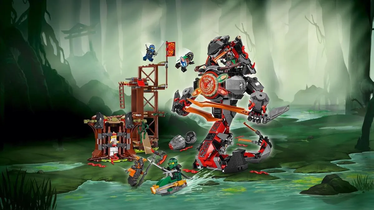 LEGO Ninjago 70626 De Komst van de Iron Doom - 6 Minifiguren