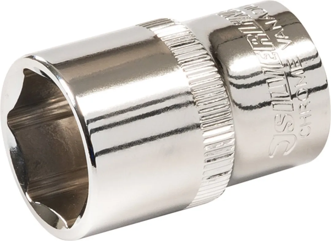 Silverline Metrische Dopsleutelset 10-19mm - 10-delig - Chroom-vanadiumstaal