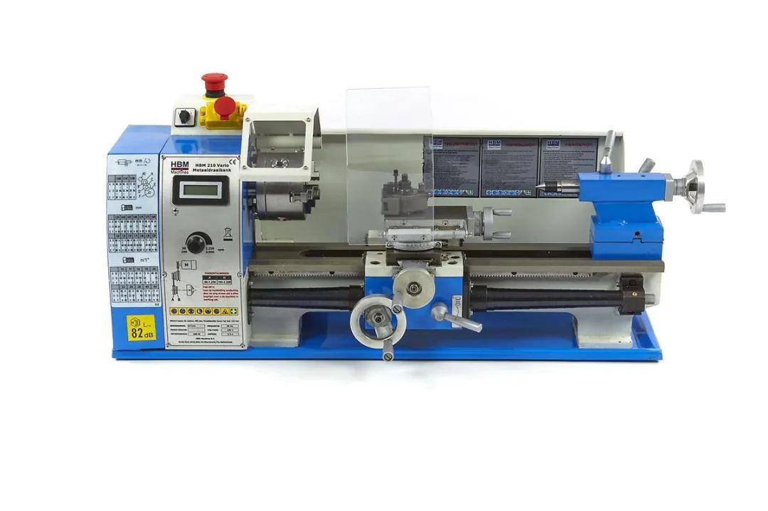 HBM 210 Vario Metaaldraaibank - 600W - A0 Snelwisselhouder