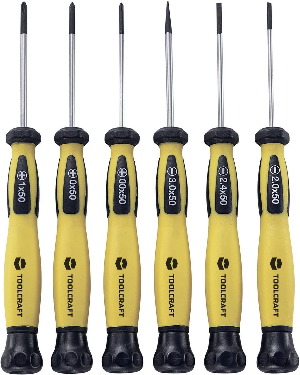 TOOLCRAFT ESD Schroevendraaierset 6-delig - Elektronica - afbeelding 2 van 2
