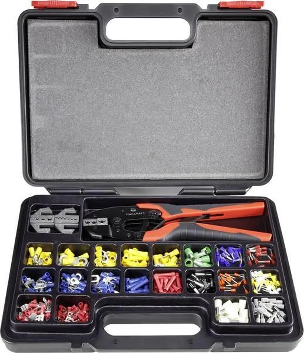 TOOLCRAFT PZ-507 Krimptangset 439-delig