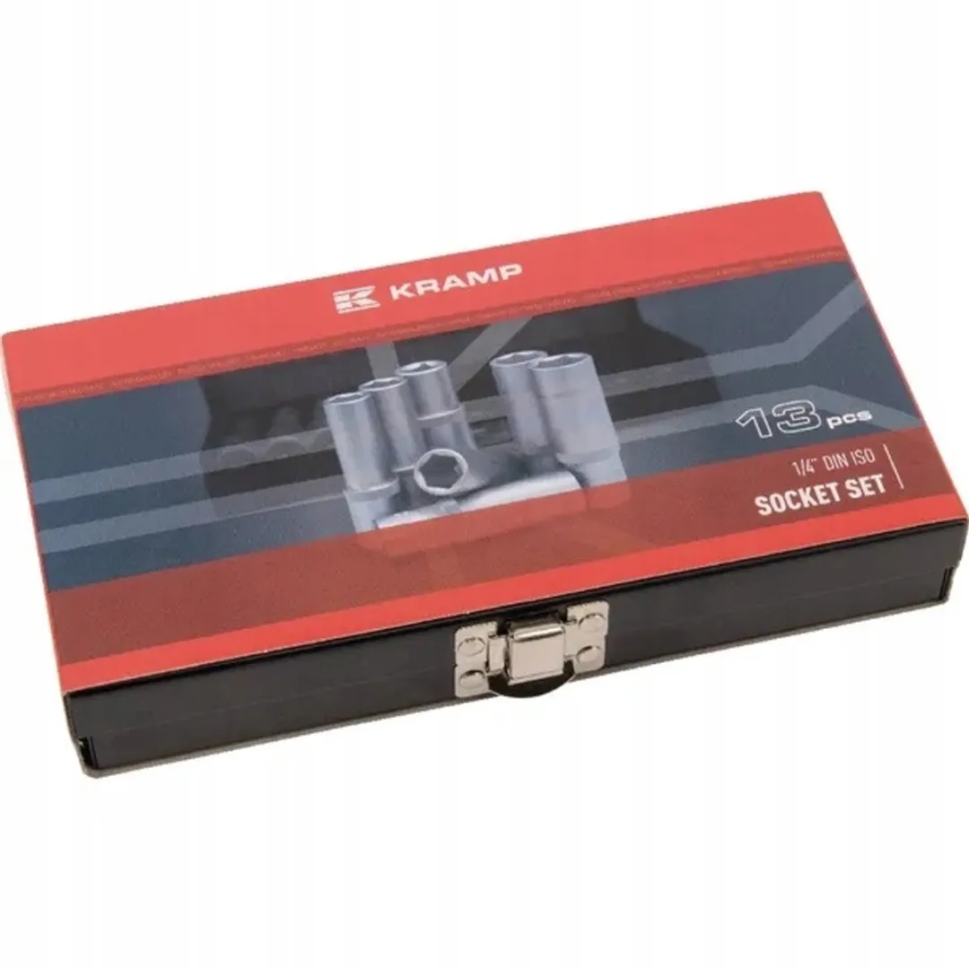 Kramp Verlengde Doppen Set 1/4" 13-delig - 4.5-14mm