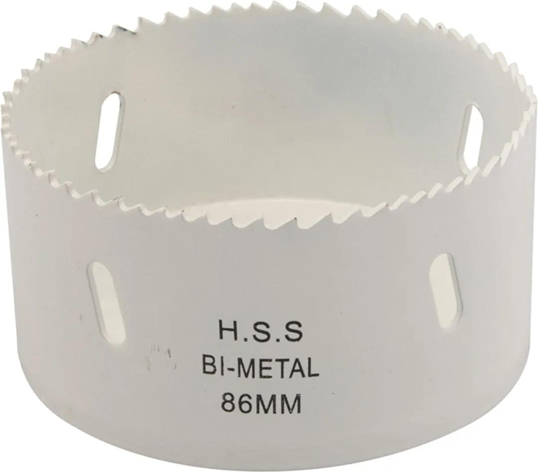 Silverline Bimetalen Gatenzaag 86mm - Hout