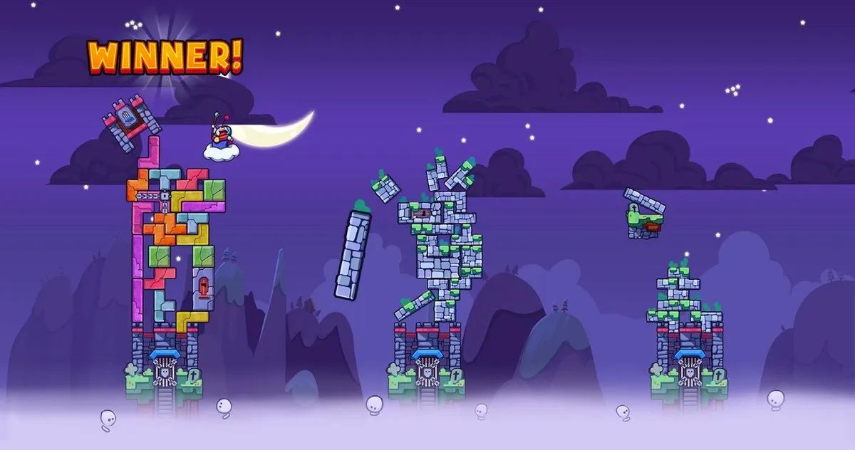 Mindscape Tricky Towers - 4 Spelers - afbeelding 5 van 6