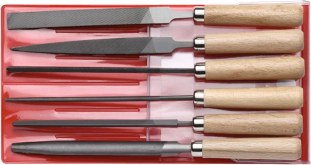 Gedore RED R93000006 Sleutelvijlenset - 6-delig