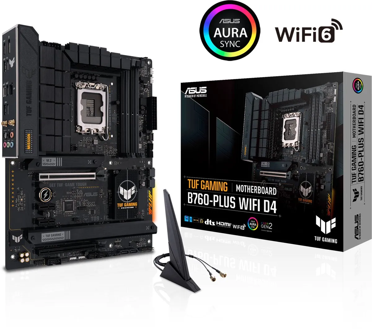 ASUS TUF Gaming B760-Plus WIFI - Moederbord - ATX - LGA 1700 - afbeelding 6 van 6
