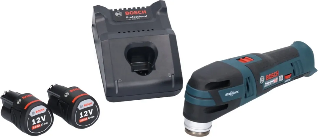 Bosch Professional GOP 12V-28 Multi-Cutter - 2x 3.0Ah Accu