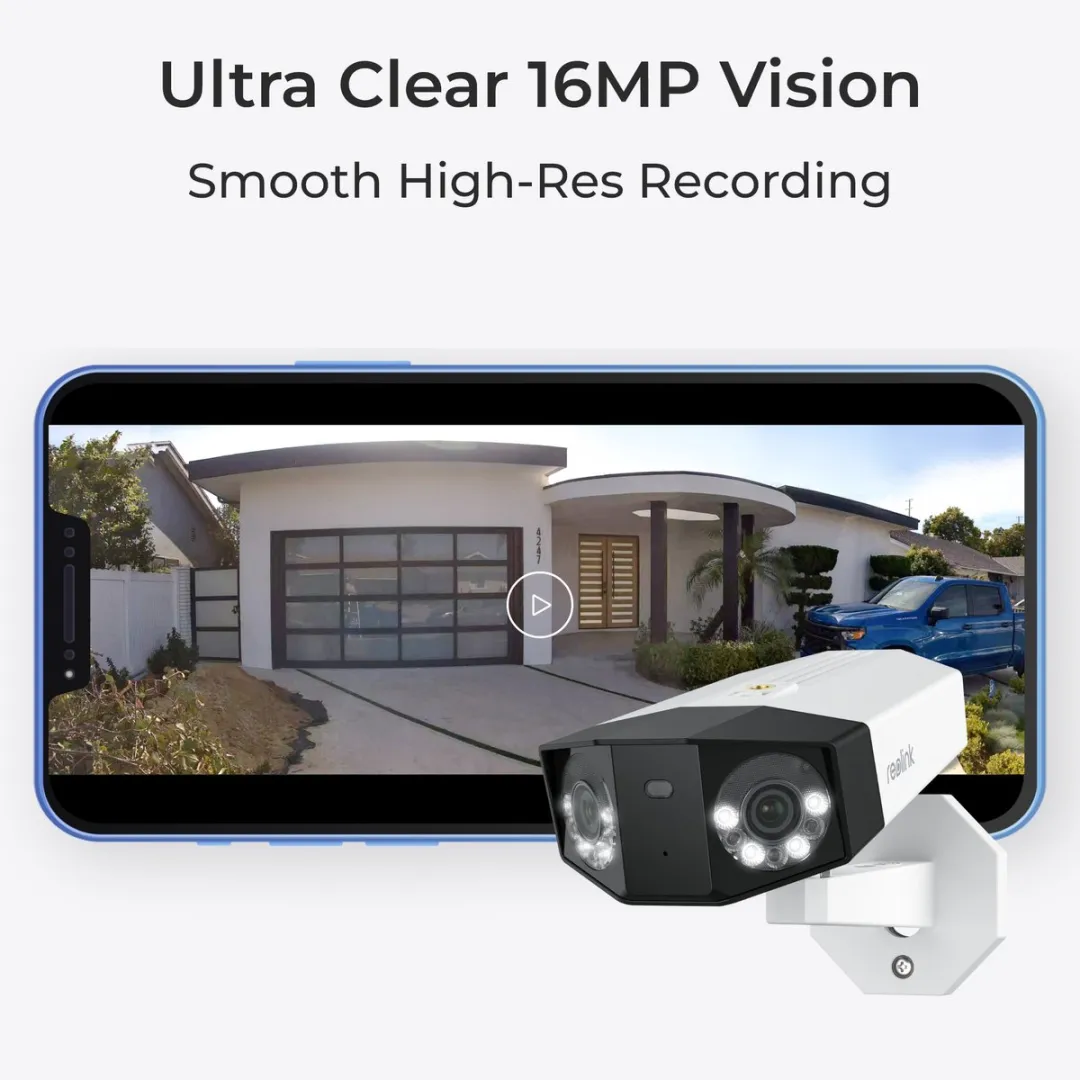 Reolink Duo Series P750 IP Camera - 7680x2160 - Wit/Zwart - afbeelding 4 van 6