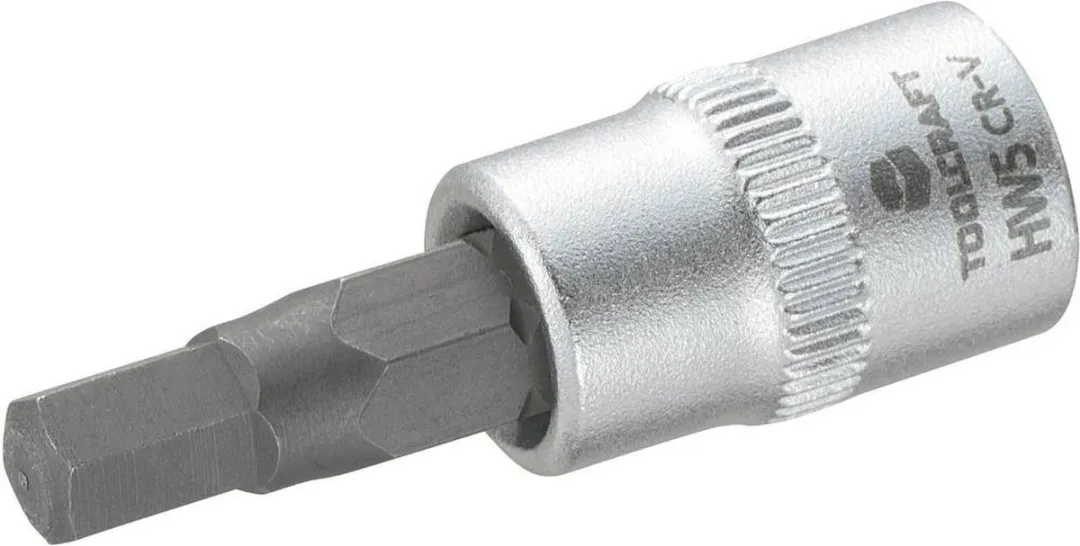 TOOLCRAFT 816070 Inbus Dopsleutel-bitinzet 5mm