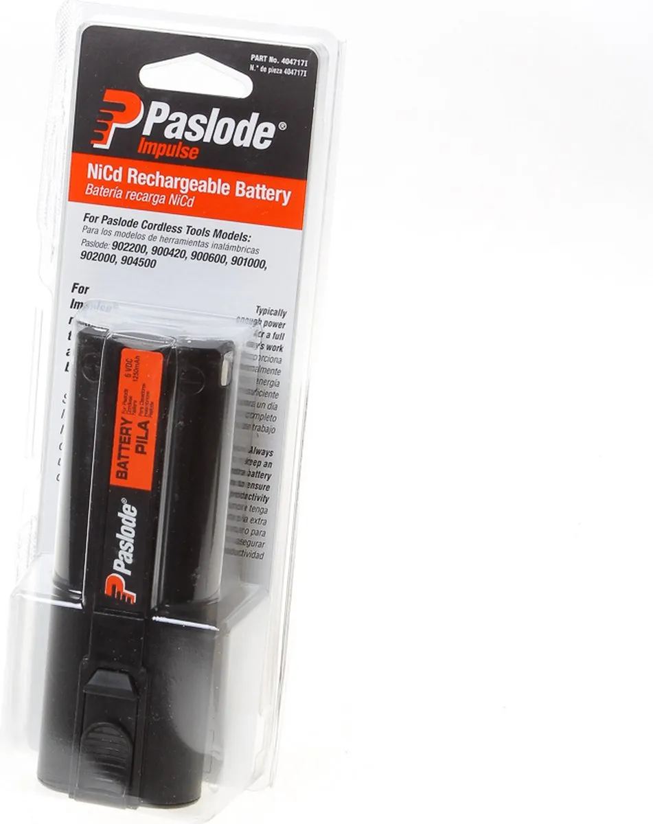 Paslode 404717 Oplaadbare Accu 6V Impulse