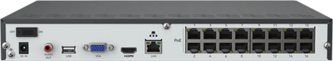 Reolink NVS16-8MB8 Set - 8x Camera's + NVR Wit