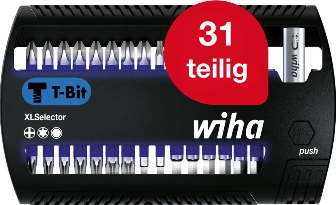 Wiha XLSelector T-Bit 25mm 32-delig