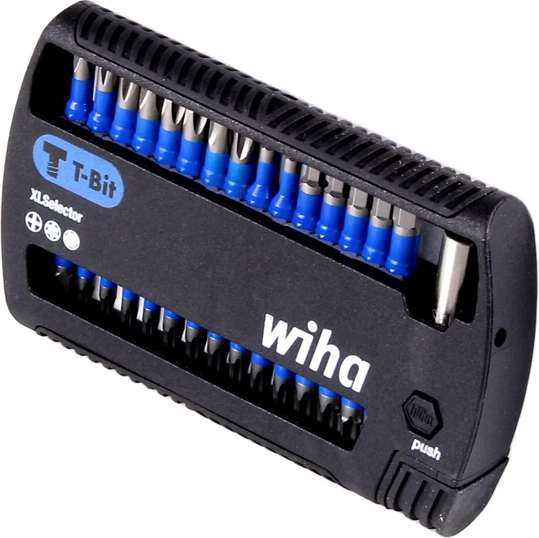 Wiha XLSelector T-Bit 25mm 32-delig - PH1/PH2/TX10/TX15/TX20/TX25/TX30 - afbeelding 6 van 6