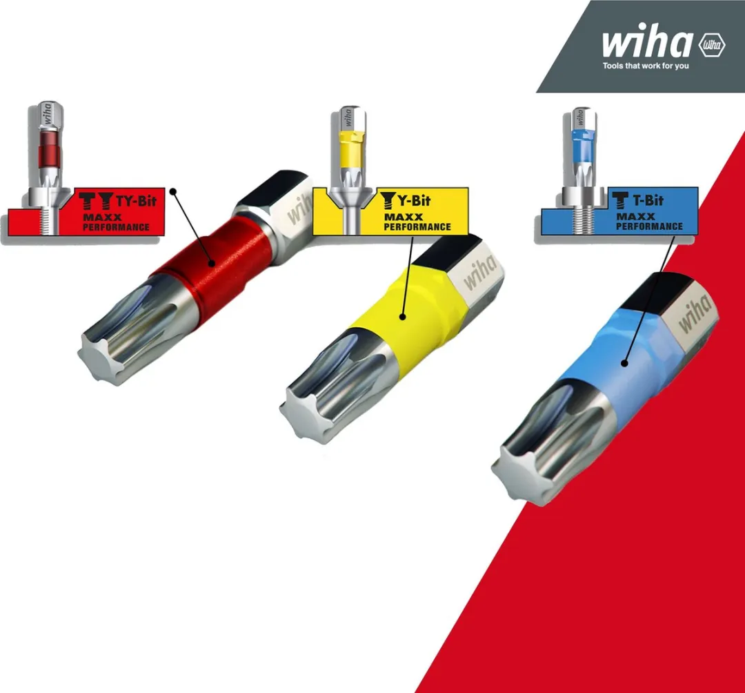 Wiha XLSelector T-Bit 25mm 32-delig - PH1/PH2/TX10/TX15/TX20/TX25/TX30