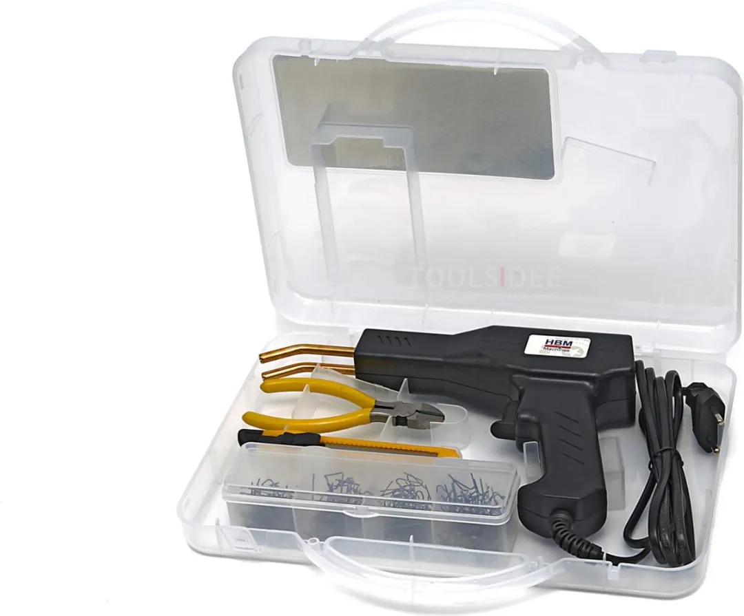 HBM 43 Watt Hot Nietmachine - Bumper Reparatieset - 200 Nieten