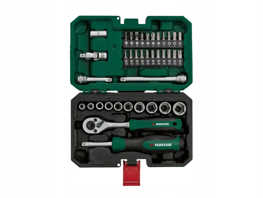 PARKSIDE Dopelset 39-delig - Ratel & Bits