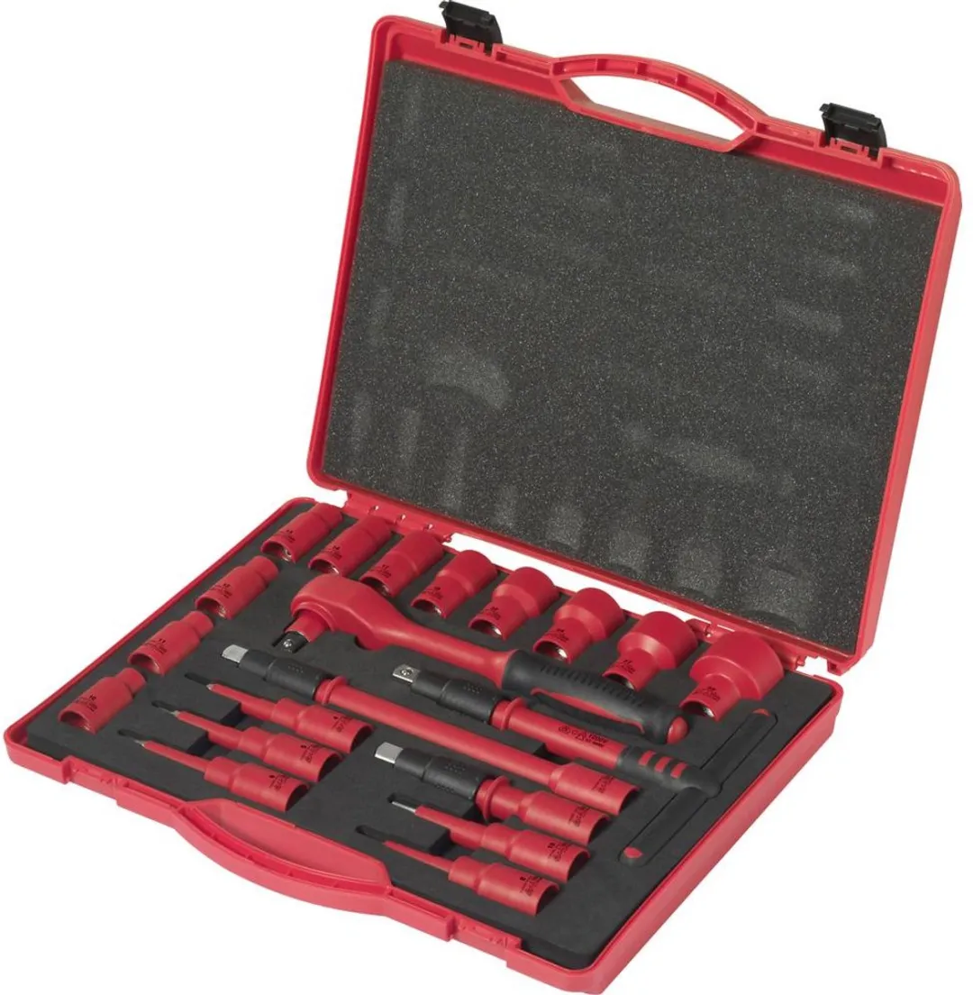 TOOLCRAFT Steeksleutels Metrisch Set 12,7mm