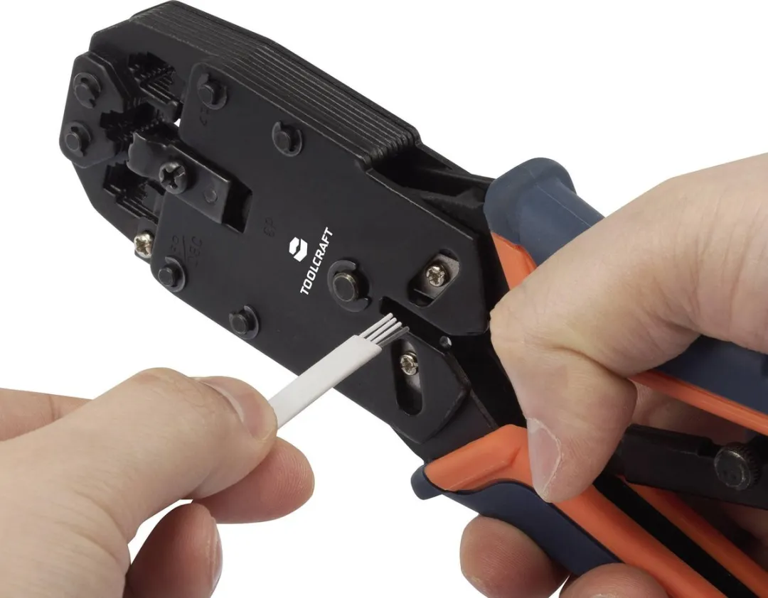 TOOLCRAFT TO-4988586 Krimptang Modulaire stekkers - RJ10/RJ11/RJ12
