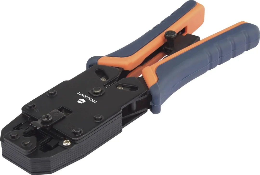 TOOLCRAFT TO-4988586 Krimptang Modulaire stekkers - RJ10/RJ11/RJ12