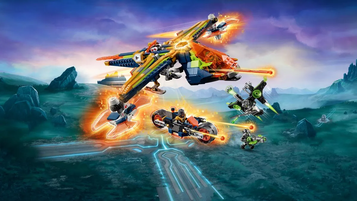 LEGO 72005 Aaron's X-Boog - 569 Stukken - 3 Minifiguren