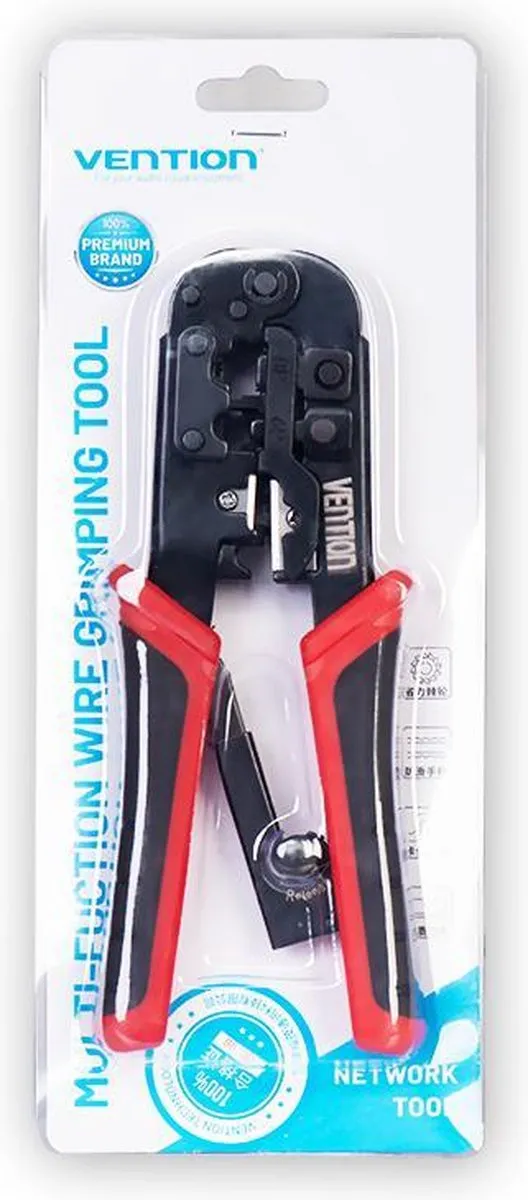 Vention Multifunctionele Kabel Krimptang 3-in-1 - Zwart