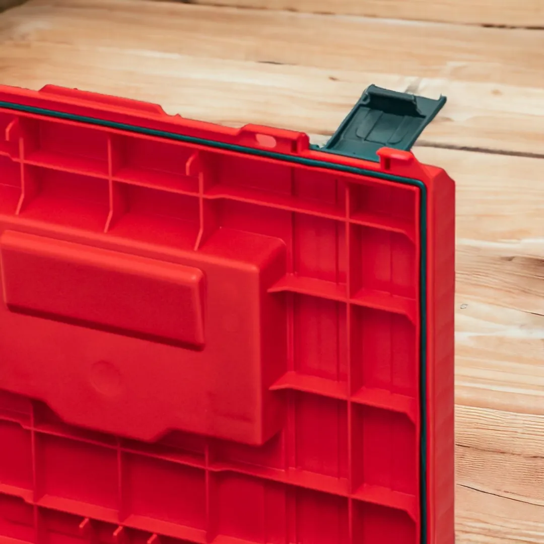 Toolbrothers RHINO L Gereedschapskoffer Organize+ ULTRA 19L - Rood