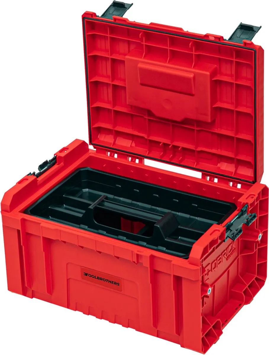 Toolbrothers RHINO L Gereedschapskoffer Organize+ ULTRA 19L - Rood