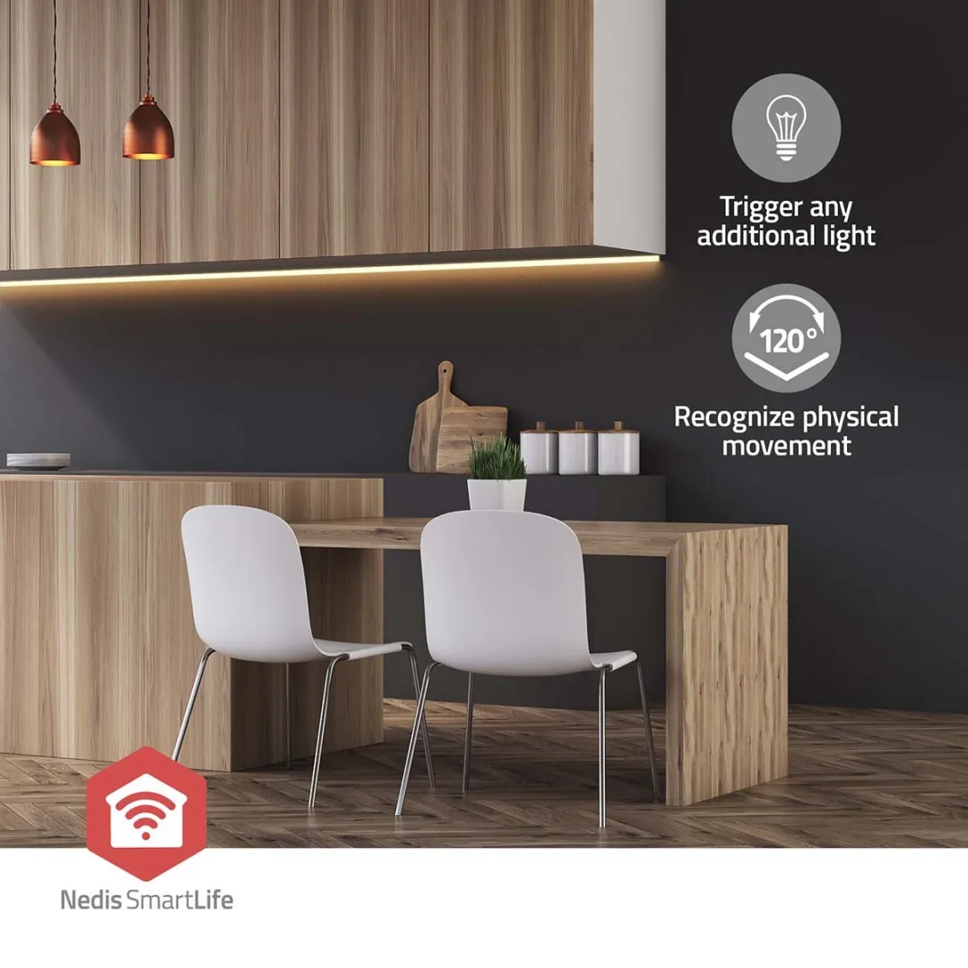 Nedis SmartLife ZBSM20WT Bewegingssensor - Wit