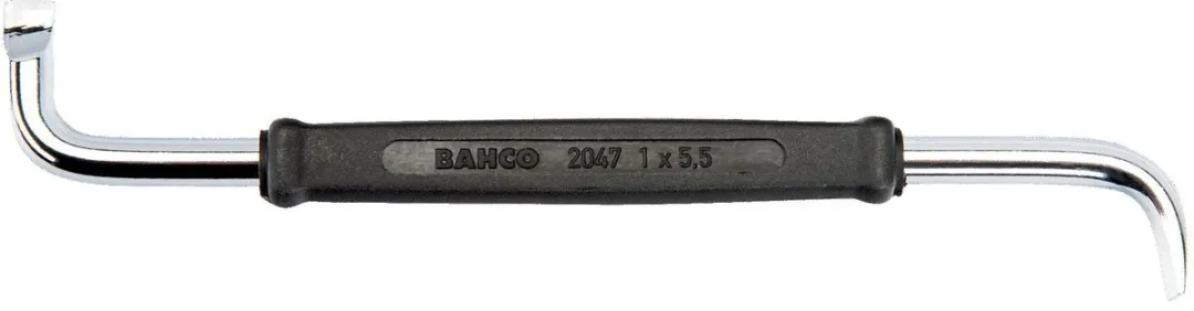 Bahco Haakse Schroevendraaier 2047-1-5.5 125mm - 1.0x5.5mm