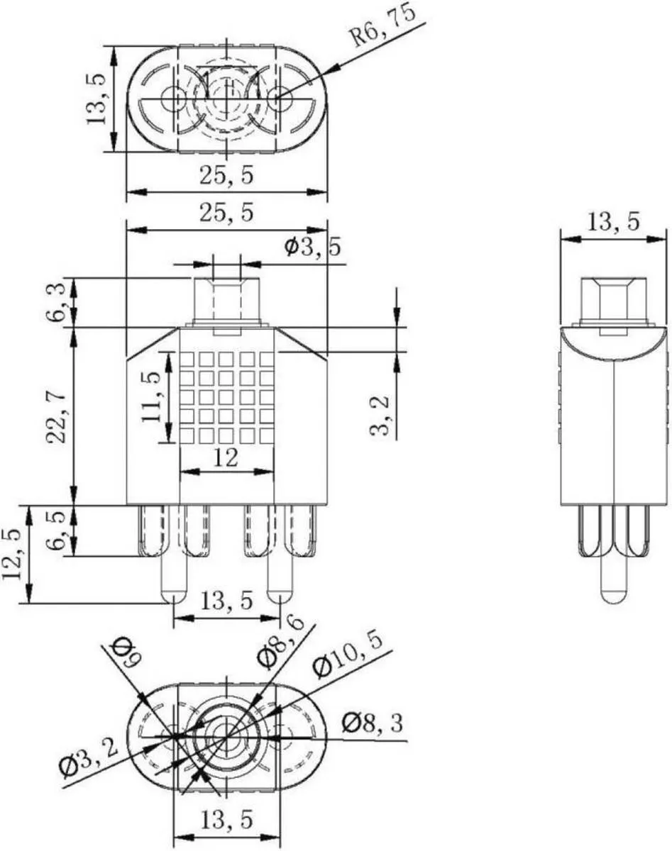 SpeaKa Professional SP-7869756 Cinch/Jack Y-adapter - 2x Cinch naar 1x Jack 3,5mm - Zwart
