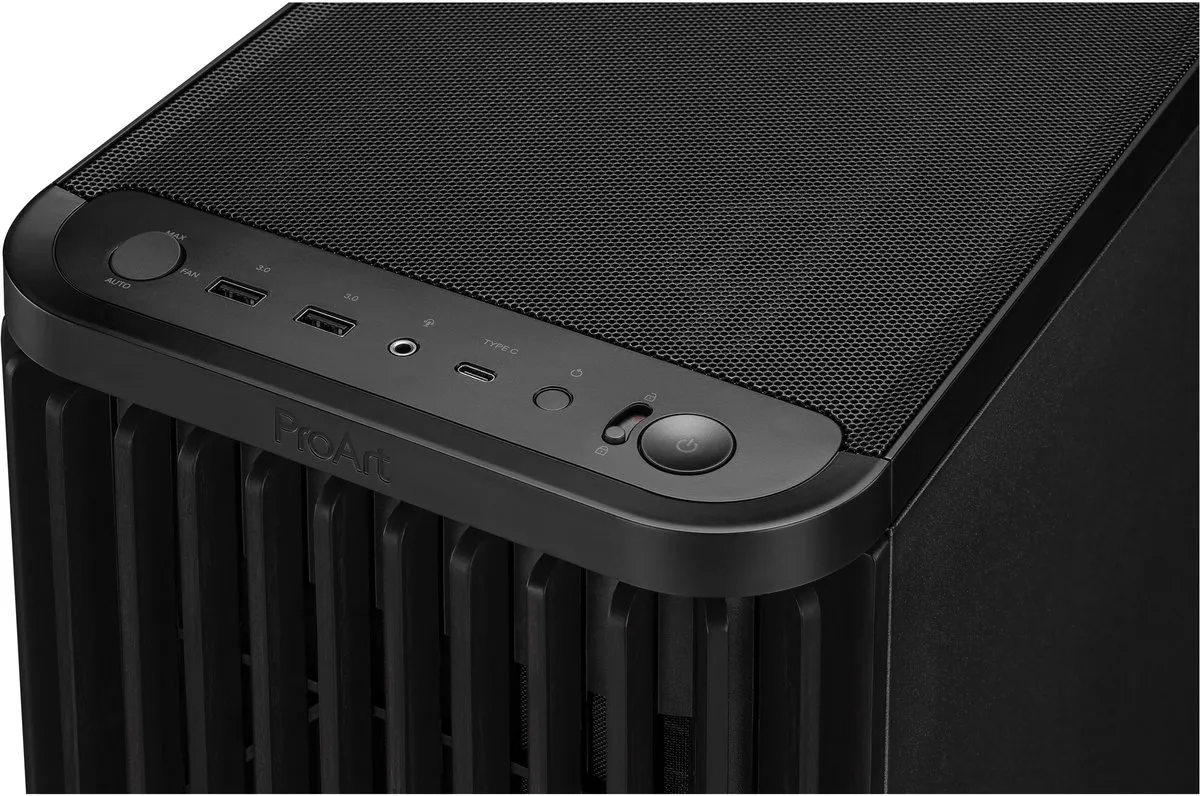 ASUS ProArt PA401 Wood Edition Behuizing - Zwart