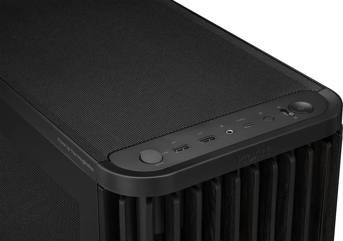 ASUS ProArt PA401 Wood Edition Behuizing - Zwart