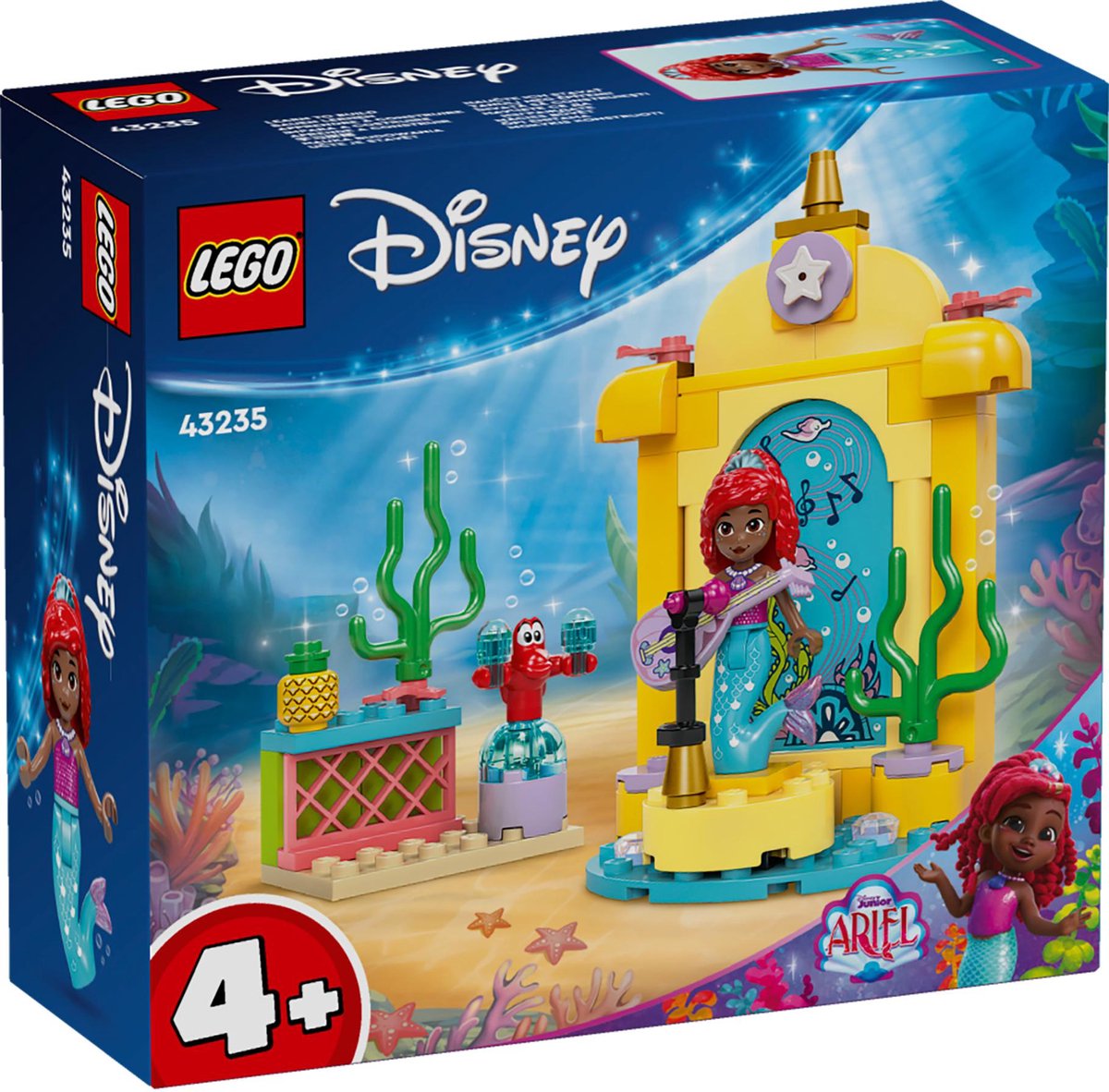 LEGO ǀ Disney Princess Ariëls muziekpodium - 43235